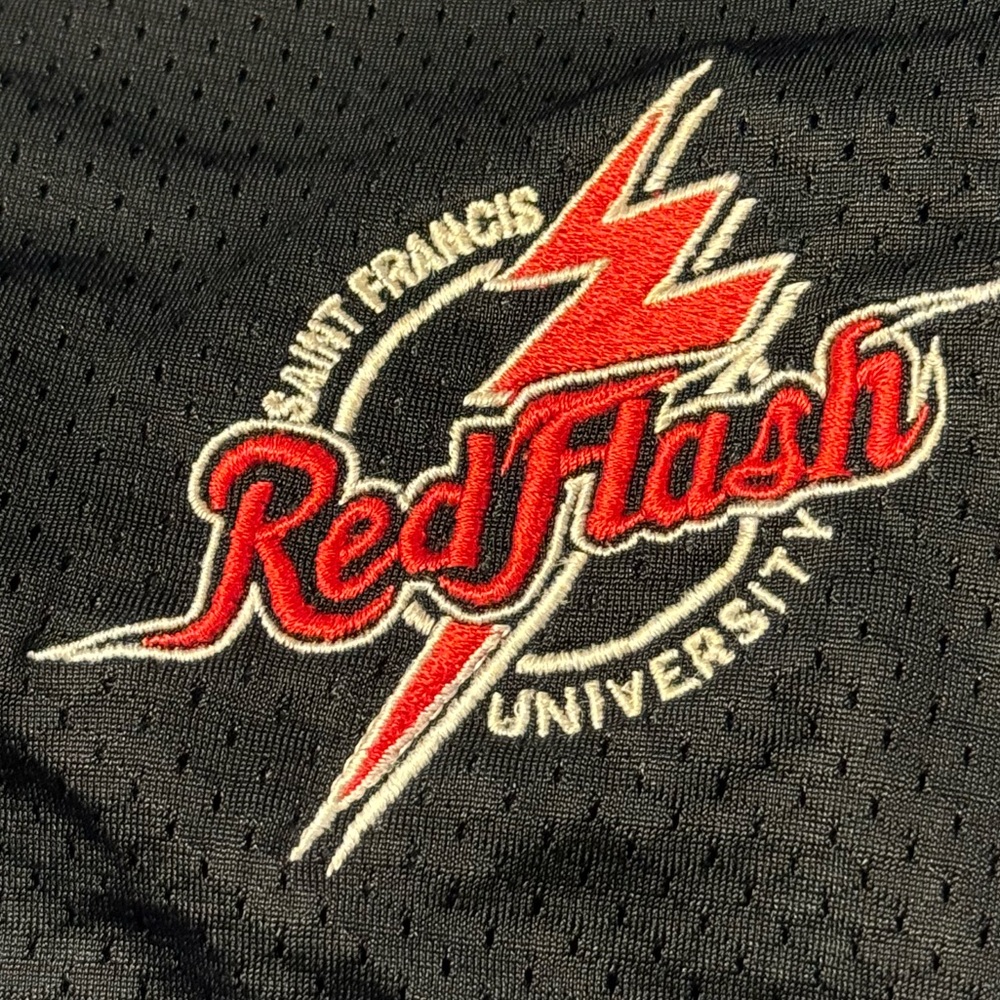Saint Francis University Red Flash drawstring Athletic Shorts size Medium